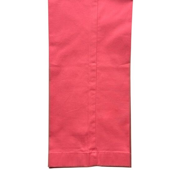 Vineyard Vines Breaker Chino Pants 34x32 Pink Cotton Stretch Flat Front Trousers - Picture 7 of 7